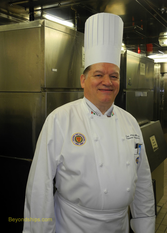 Master Chef Alfredo Marzi of Princess Cruises 