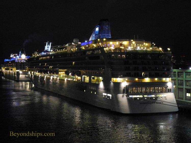 Picture cruise ship Norwegian Dawn