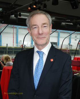 Cunard CEO David Dingle