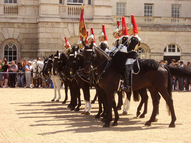 Changing of the Guard, Blues and Royals