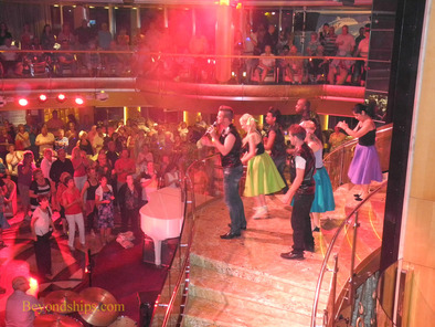 Grandeur of the Seas cruise ship theme party