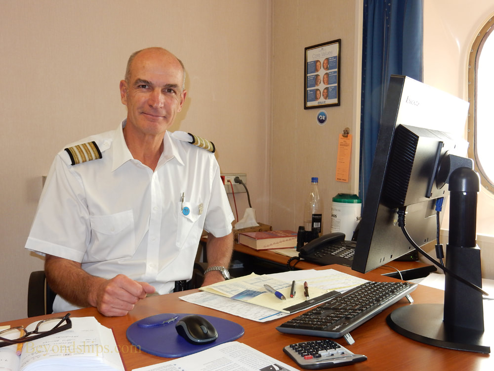 Giacomo Manfredi, Hotel Manager, Pacific Princess, cruise ship