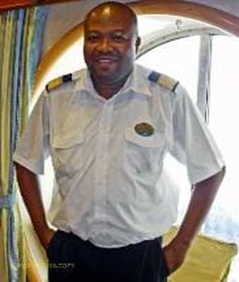 Hotel Director Xaviar Matthias of Royal Caribbean