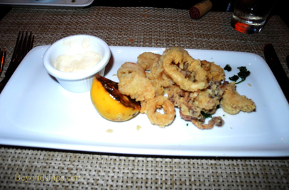 Calamari in La Cucina on cruise ship Norwegian Epic