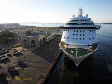 Royal Caribbean cruise ship Brilliance of the Seas in Portland, England