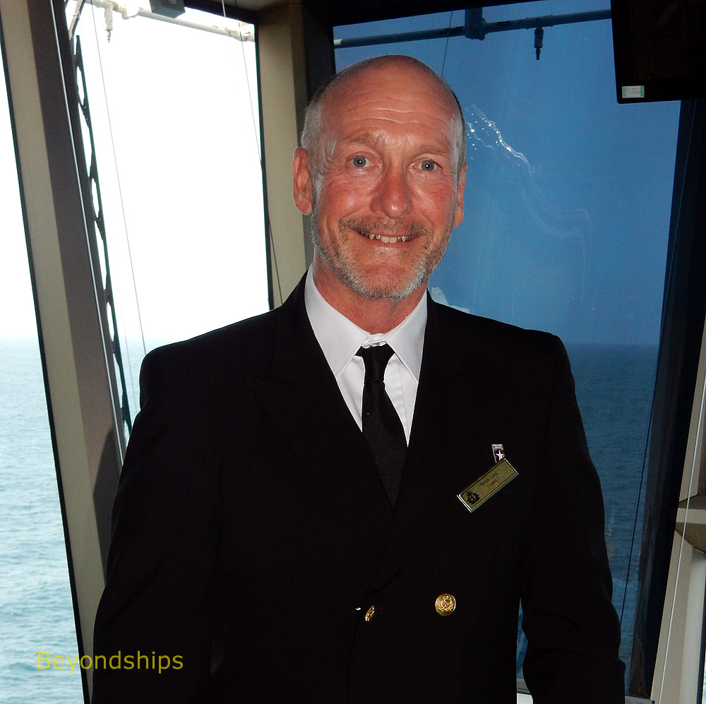 Captain Simon Love of Cunard