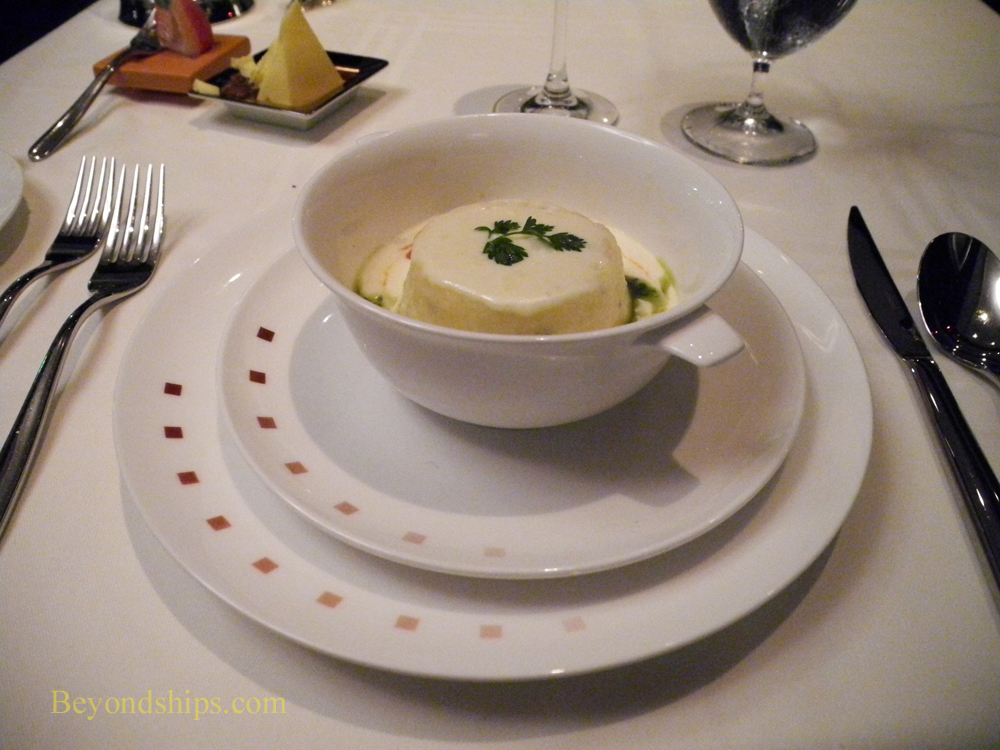 Picture Picture cruise ship Celebrity Reflection Murano specialty restaurant appetizer