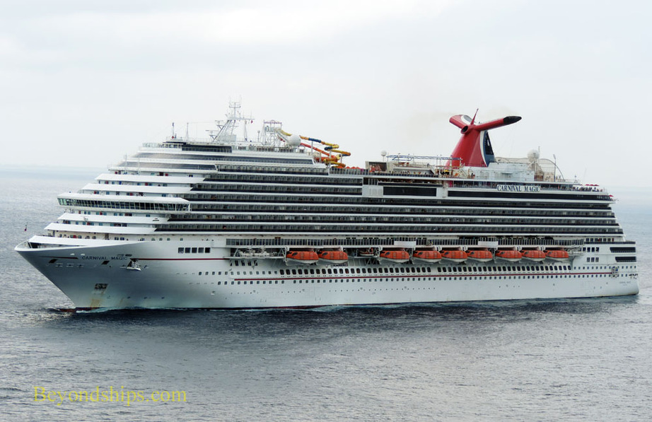 Carnival Magic cruise ship.
