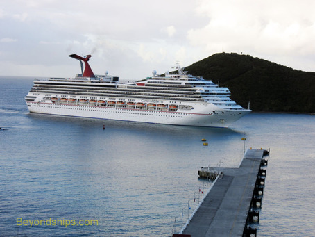 Carnival Liberty and Carnival Magic cruise ships