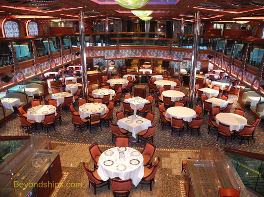 Renoir Restaurant, Carnival Conquest cruise ship