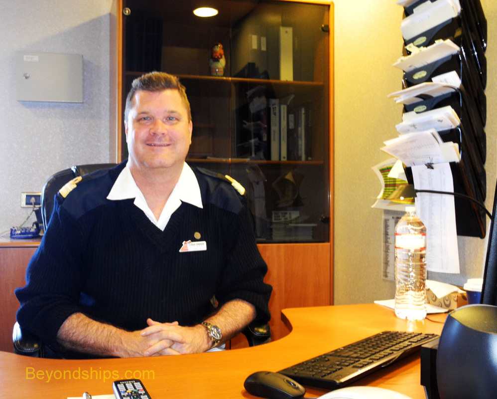 Hotel Director Dave Drier of Carnival Conquest