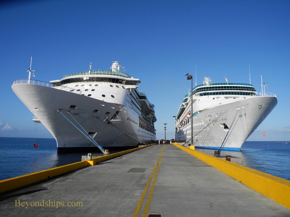 Picture Brilliance of the Seas and Vision of the Seas