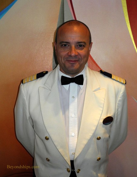 Hotel Director Francois Wache of Grandeur of the Seas cruise ship