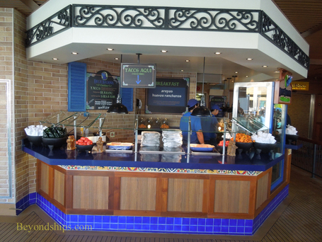 Picture Blue Iguana Cantina on cruise ship Carnival Breeze