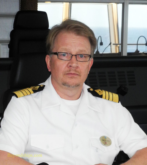 Captain Tommy Stensrud of Norwegian Getaway