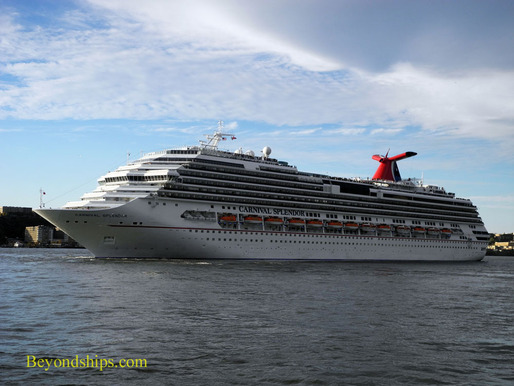 Picture Carnival Splendor cruise ship.