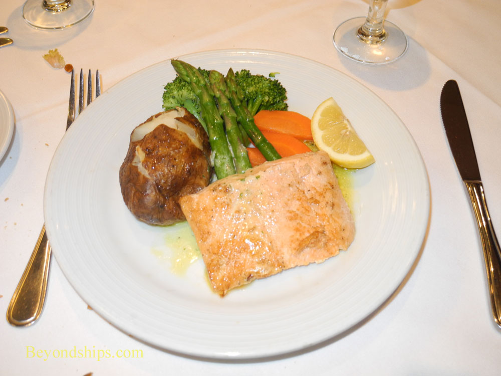 Dinner from Romeo and Juliet Dining Room on Legend of the Seas
