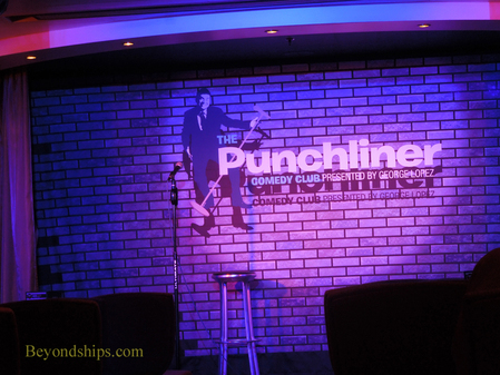 Carnival Breeze Punchliner's Comedy Club
