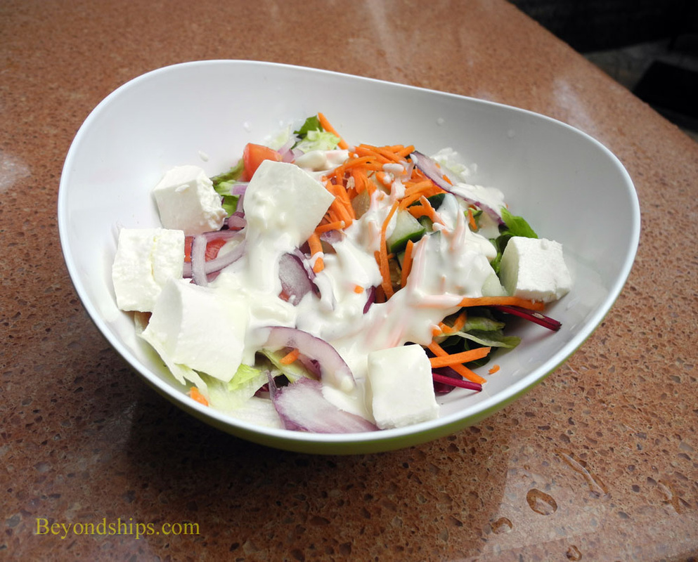 Salad from Allure of the Seas