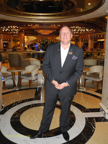 Cruise Director Ron Goodman of cruise ship Regal Princess