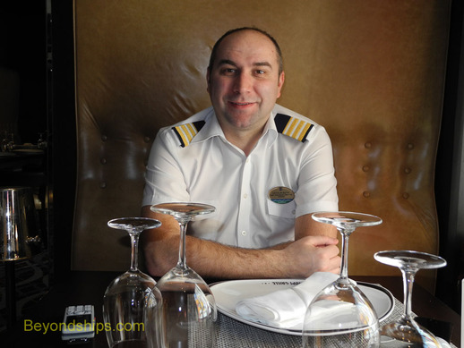 Food and Beverage Director Catalin Buta of Quantum of the Seas