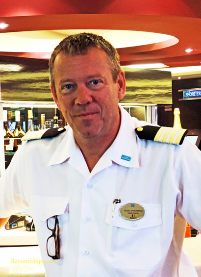 Hugo Vanosmael Hotel Director of Norwegian Breakaway cruise ship