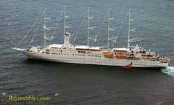 Wind Surf cruise ship