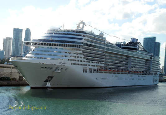 Cruise ship MSC Divina