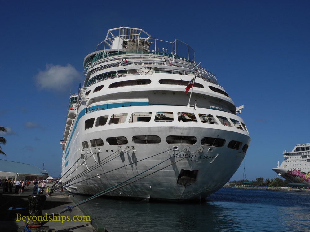 Royal Caribbean cruise ship Majesty of the Seas in Nassau