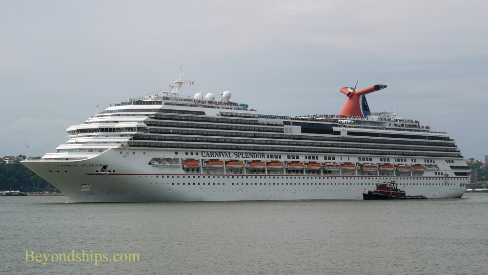Picture Carnival Splendor cruise ship.