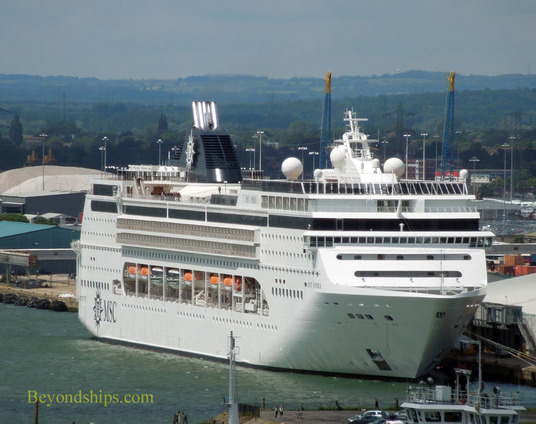 MSC Lirica cruise ship