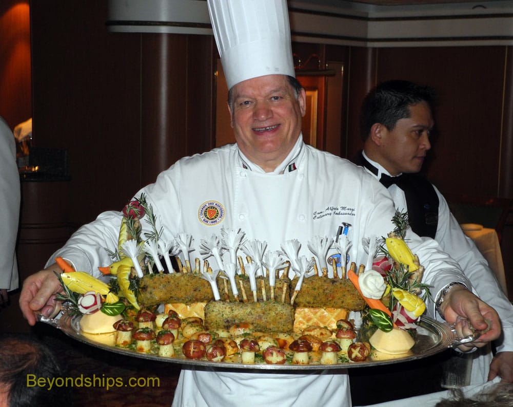 Master Chef Alfredo Marzi of Princess Cruises.