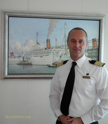Hotel Manager Robert Howie of Queen Mary 2