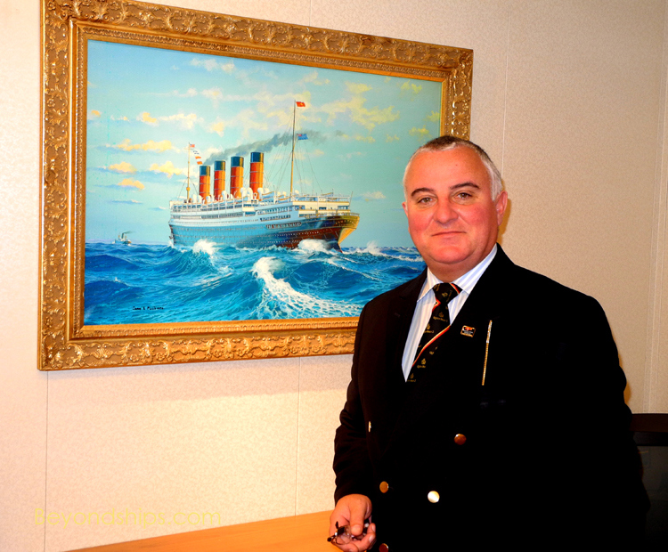 Picture of Paul O'Loughlin of Cunard Line