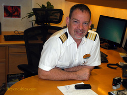 Hotel Director Gary Davies of Adventure of the Seas