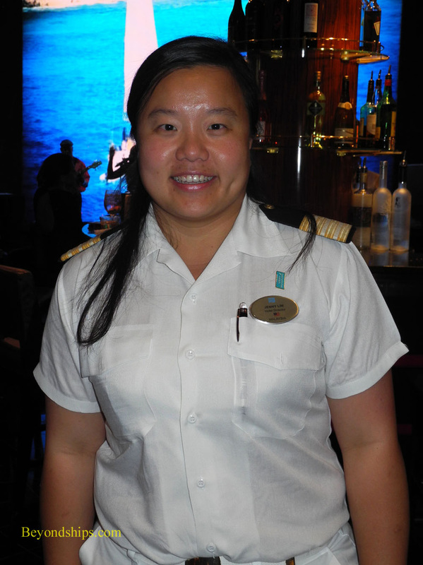 Hotel Director Jenny Lim of Norwegian Cruise Lines' cruise ship Norwegian Gem