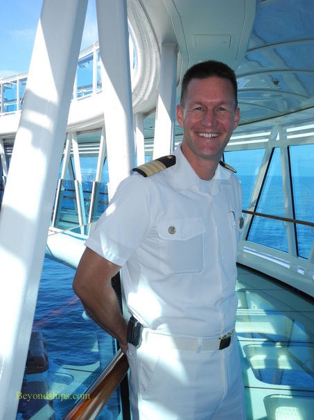 Hotel General Manager Dirk Brand of cruise ship Regal Princess