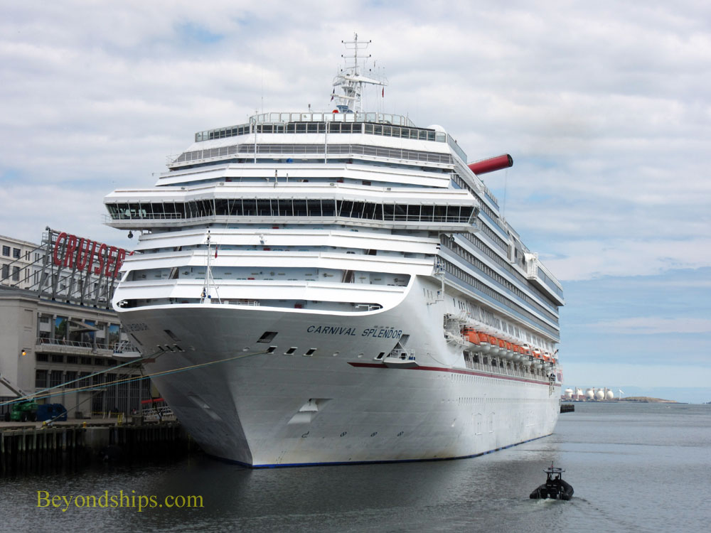 Carnival Splendor cruise ship.
