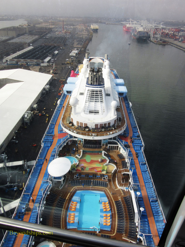 Quantum of the Seas, North Star view
