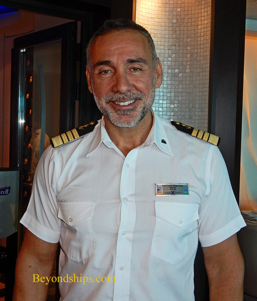 Captain Dimitris Kafetzis of Celebrity Reflection