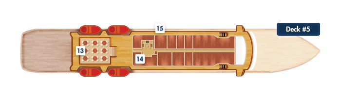 SEadream Yachts deck plans