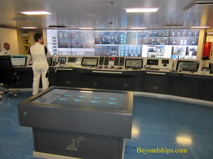 Engine Control Room on Carnival Vista