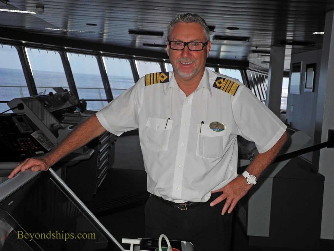 Captain Johnny Faevelen of Royal Caribbean