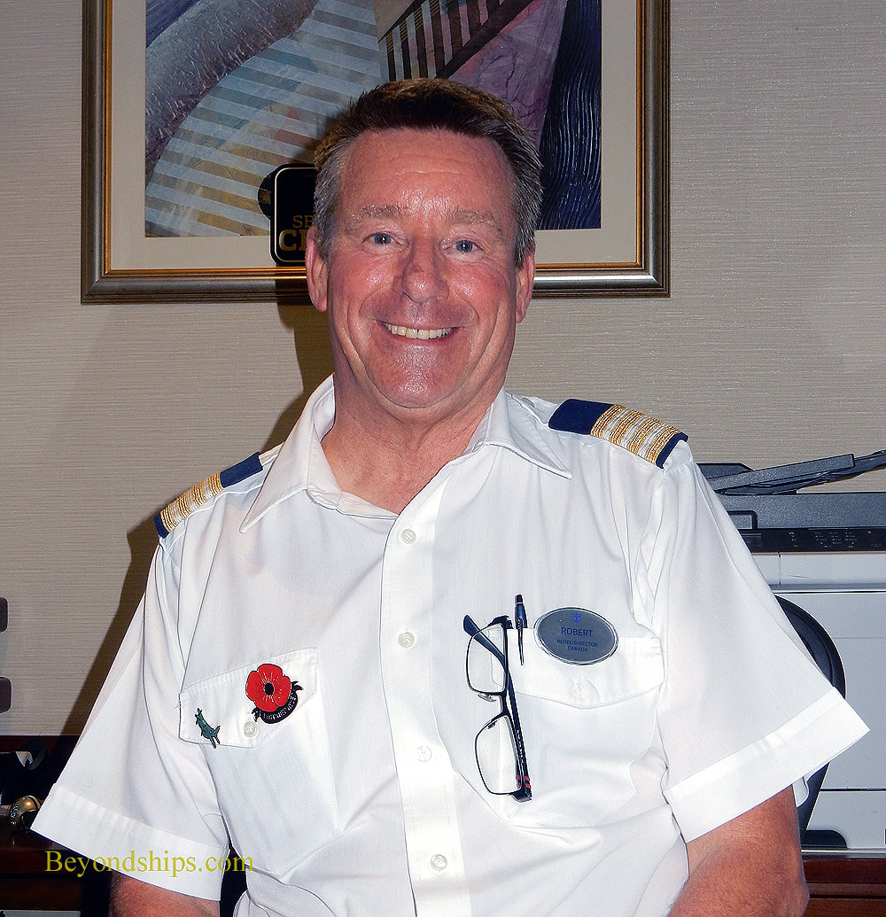 Hotel Director Robert Taggart of Serenade of the Seas