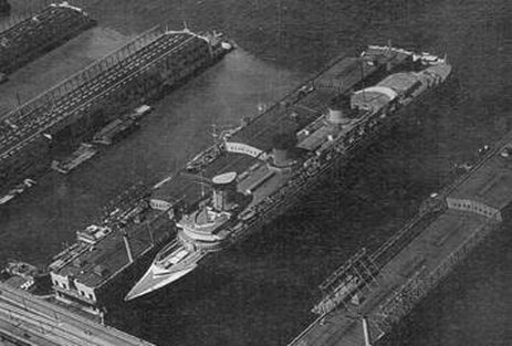 SS Normandie at Pier 88