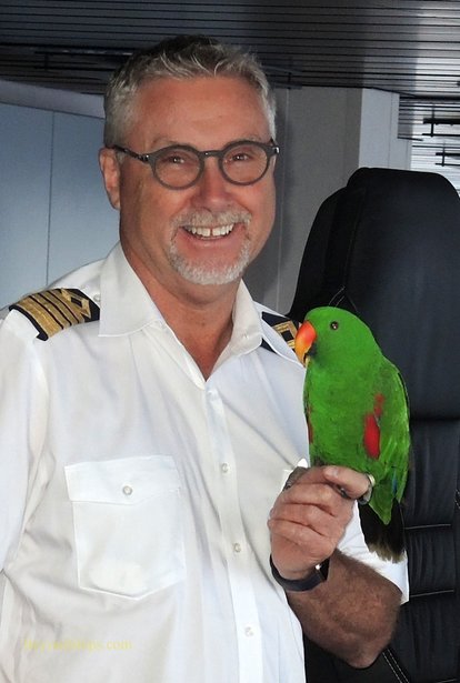 Captain Johnny Faevelen of Royal Caribbean