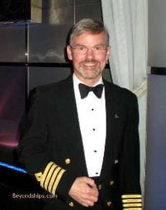 Captain Trevor Lane of P&O Cruises