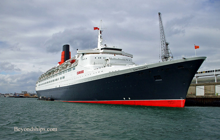 Ocean liner Queen Elizabeth 2 QE2